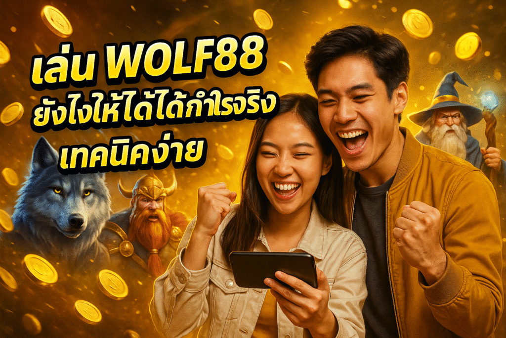 เล่น WOLF88 ยังไงให้ได้กำไรจริง เทคนิคง่าย